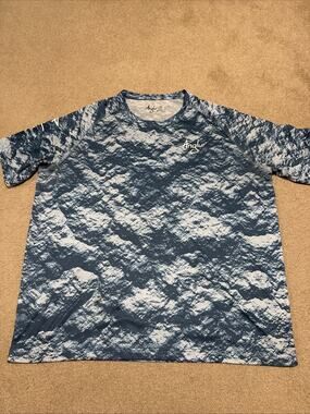 Men’s XXL Anglur Short Sleeve Moisture Wicking Sun Protection Fishing Shirt